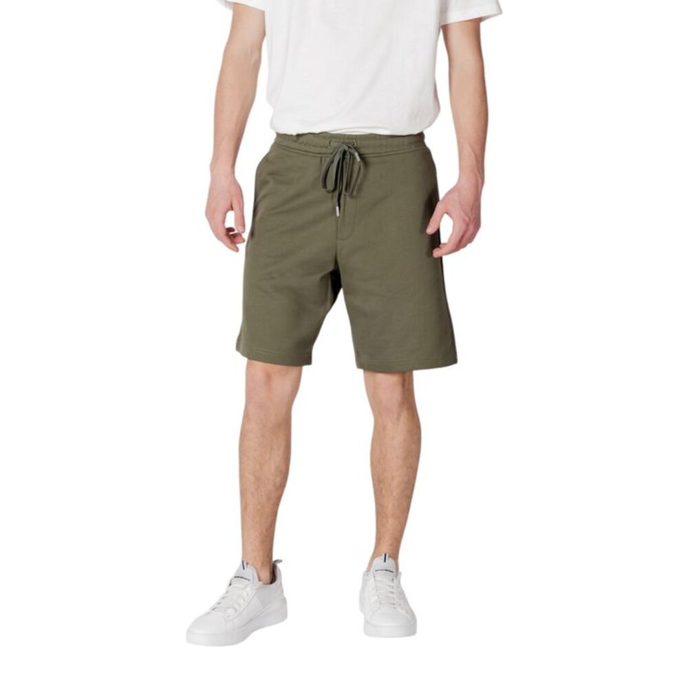Replay Casual Shorts Drawstring Waist Men green
